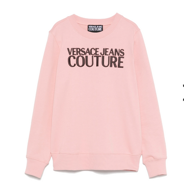 Sudadera Versace Jeans Couture unisex rosa